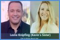 Who is Leslie Knipfing? Kevin James’s sister – Everything to Know